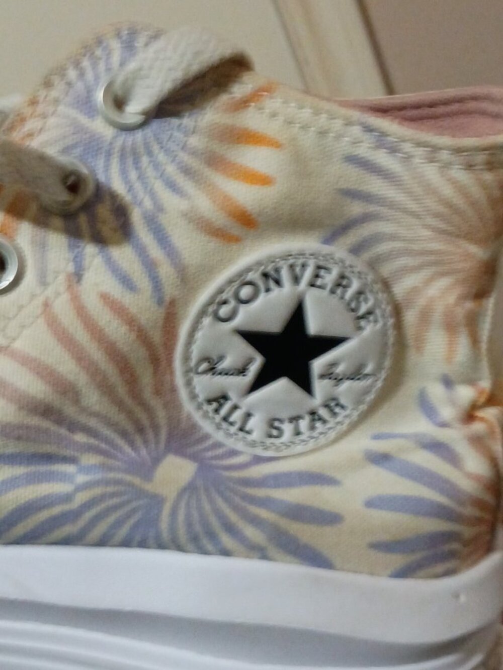 Converse Womens All-Star Move Floral Palm Size 9 Chuck Taylor Platform A06672C - Picture 10 of 13